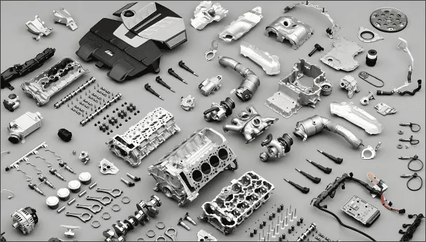 Изображение комплектующих авто